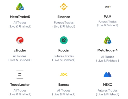 broker connections screenshot