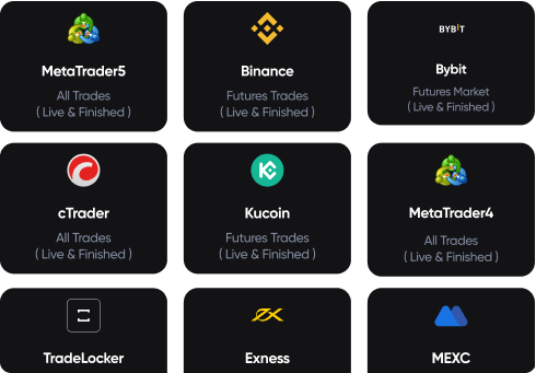 broker connections screenshot dark