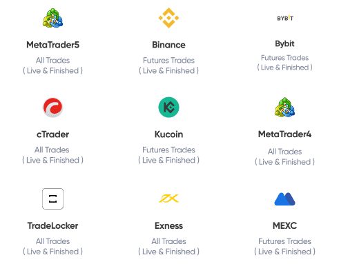 broker connections screenshot light